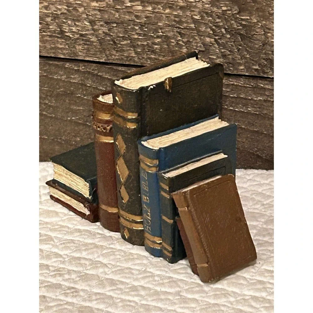 Vtg. Home Interior's‎ Small Books As One Piece For Shelf